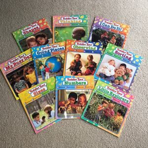 NEW *COMPLETE SET* Toddler Time Educational Activity Workbook Learning Book